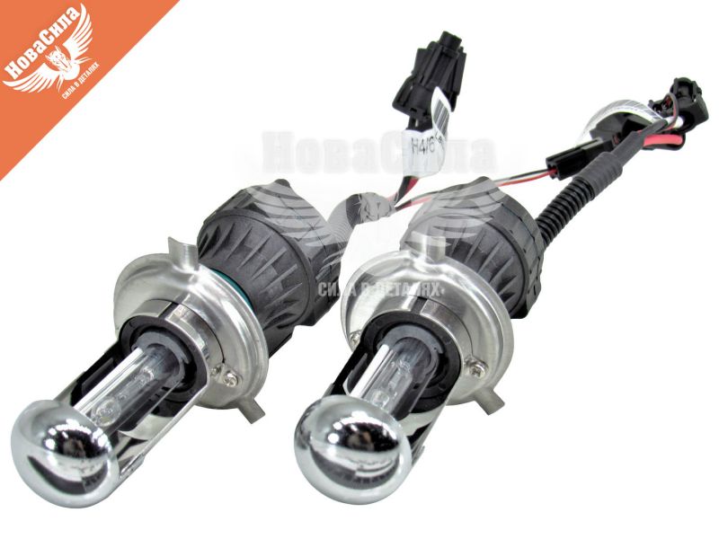 Лампочка ксенонова H4 P43t-38 85V-35Вт (Brevia) 6000K (кт. 2шт.) (12460MP)