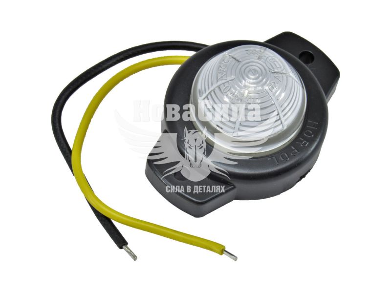 Ліхтар габаритний універсальний (HICO) LED 12-24V білий (OBR103)