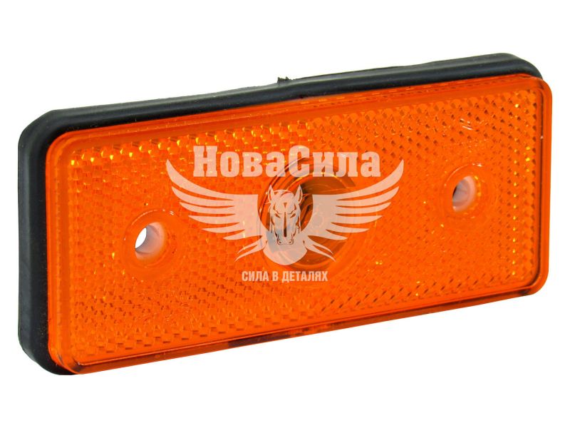 Ліхтар габаритний універсальний (Руслан Комплект) боковий жовтий 24V (LED) (ФГС-136)