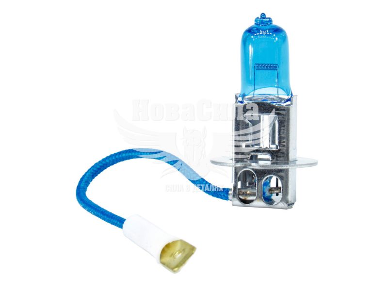 Лампочка галогенна H3 PK22s 12V-55Вт (Solar) 4200K (Star Blue) (1243)