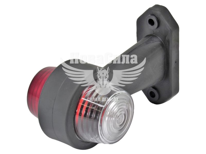 Ліхтар габаритний ріжок (HICO) LED 12-24V косий довгий (OBR002)