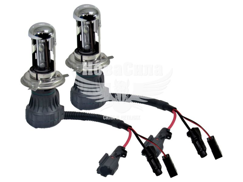 Лампочка ксенонова H4 P43t-38 85V-35Вт (Brevia) 4300K (кт. 2шт.) (12443MP)