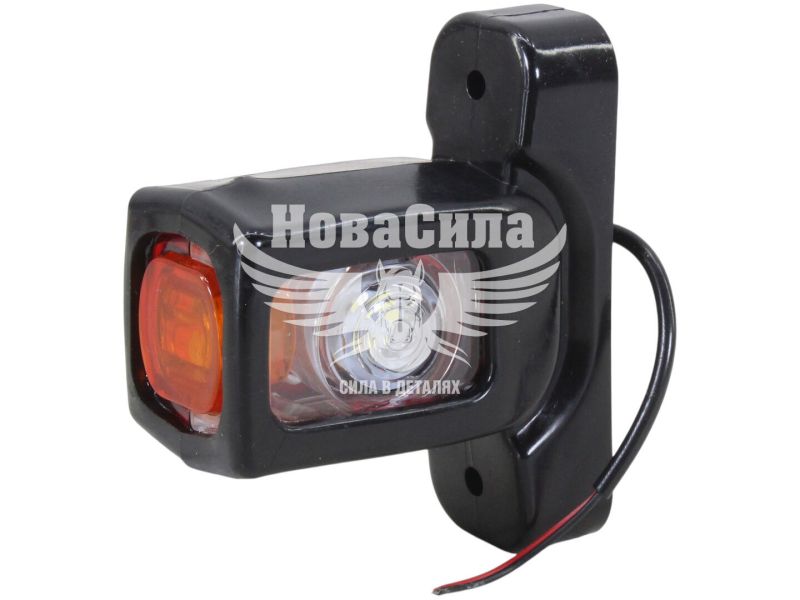 Ліхтар габаритний ріжок (Auto Light) LED Kogel-Krone 12-24V прямий, білий/червоний (AL-0023-RW)
