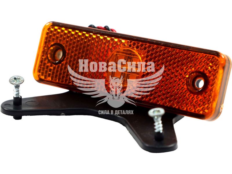 Ліхтар габаритів Truck боковий жовтий (Tempest) (TP02-57-065)