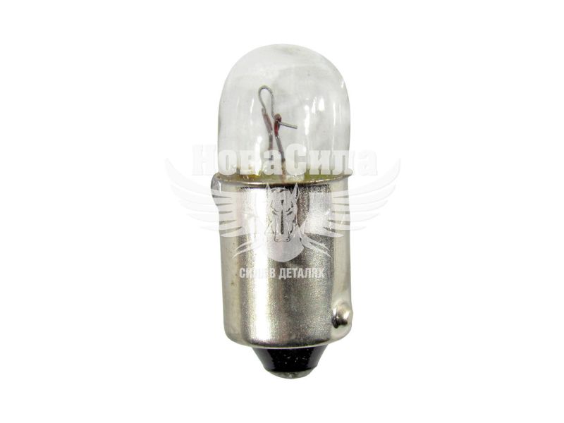 Лампочка з цоколем T4W біла 12V-4Вт BA9s (Solar) (упак.-10шт.) (1256)