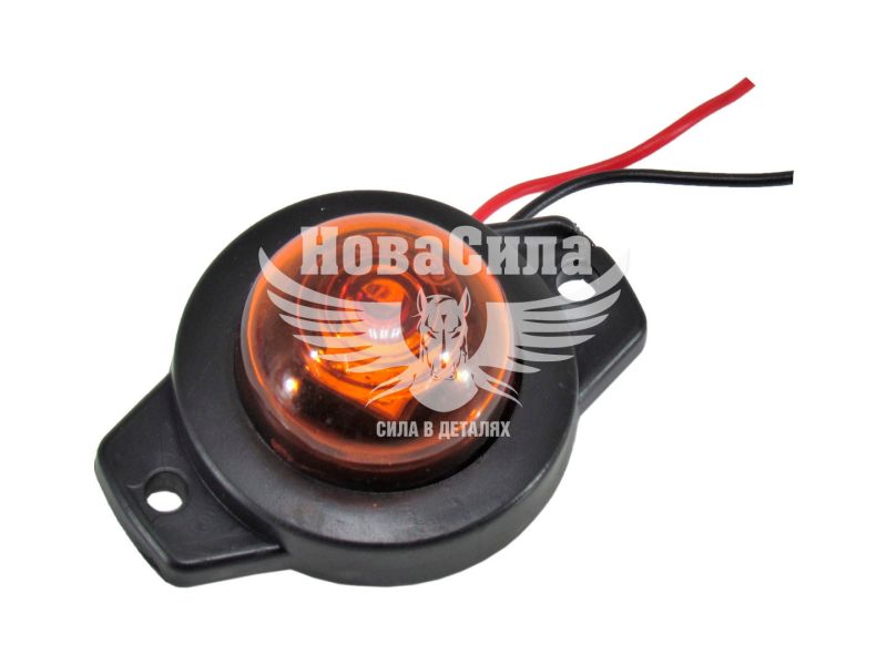 Ліхтар габаритний універсальний (Tempest) LED 24V жовтий (60х45мм.) (TP 006-09)