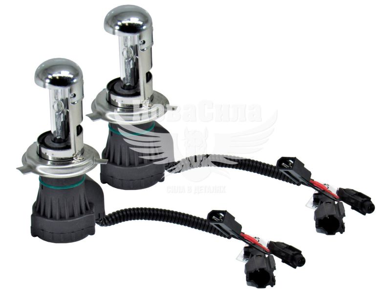 Лампочка ксенонова H4 P43t-38 85V-35Вт (Brevia) 4300K (кт. 2шт.) (12443)