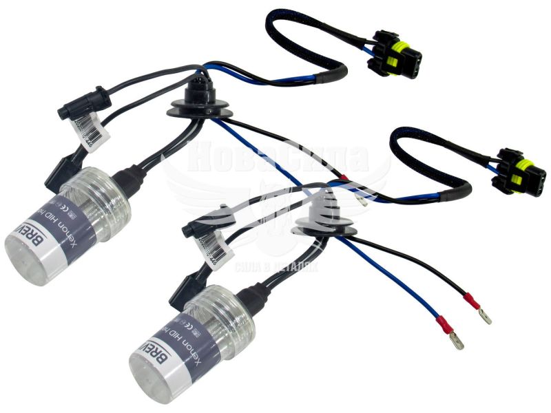 Лампочка ксенонова H3 PK22s 85V-35Вт (Brevia) 4300К (кт. 2шт.) (12343MP)