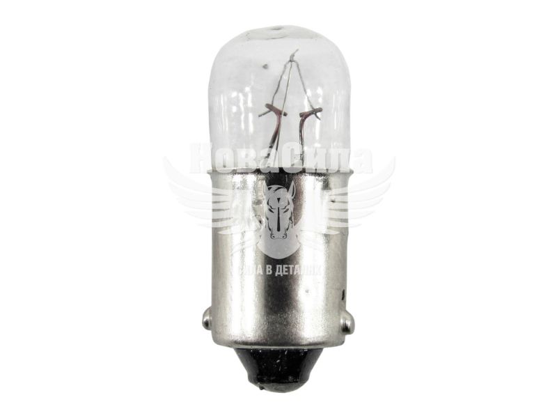 Лампочка з цоколем T4W біла 24V-4Вт BA9s (Solar) (упак.-10шт.) (2456)