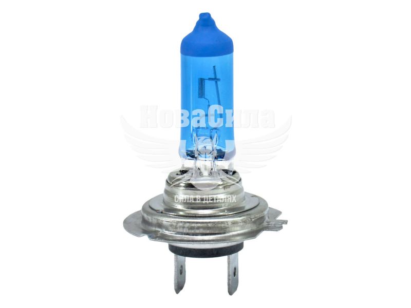 Лампочка галогенна H7 PX26d 12V-55Вт (Solar) 4200K (Star Blue) (1247)