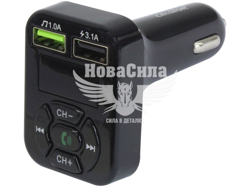 Модулятор MP3 FM (Celsior) в прикурювач (FMT-CL28B) (FMT-CL28B)