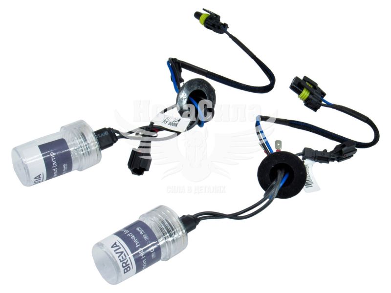 Лампочка ксенонова H3 PK22s 85V-35Вт (Brevia) 6000K (кт. 2шт.) (12360MP)