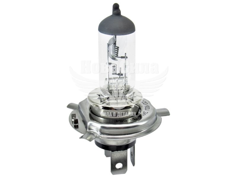 Лампочка галогенна H4 P43t 24V-100/90Вт (Solar) +30 (2414)