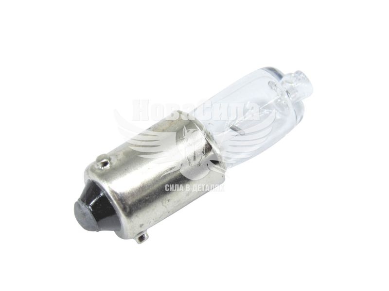 Лампочка з цоколем T4W біла 12V-4Вт BA9s (Solar)(упак.-10шт.) (1269)