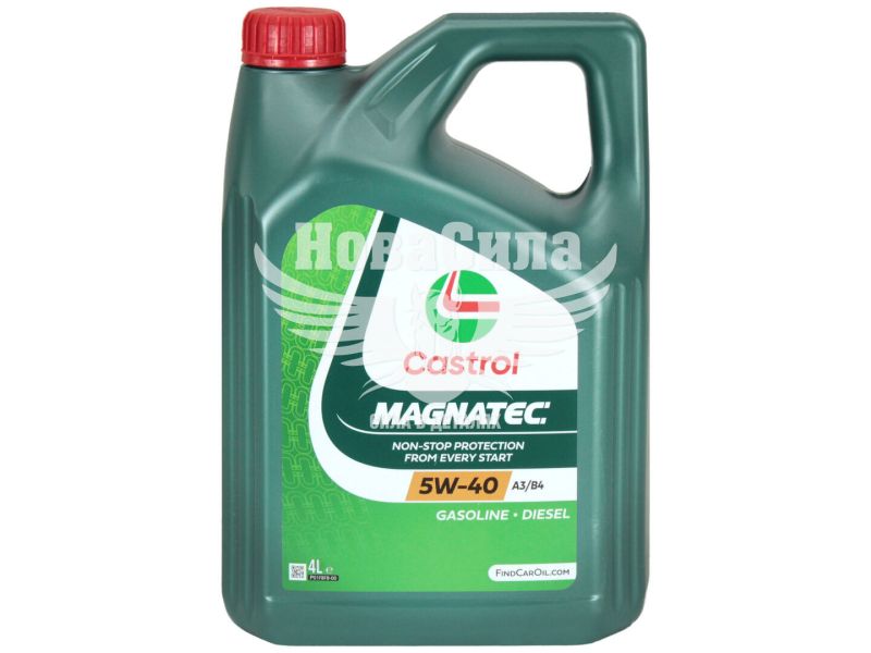 Моторна олива бензин, дизель 5W-40 (Castrol) Magnatec A3/B4 4л. (15C9D1)