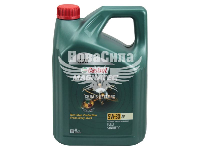Моторна олива бензин, дизель 5W-30 (Castrol) Magnatec AP 4л. (15C942)