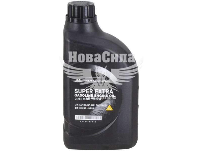 Моторна олива бензин 5W-30 (OE KIA) Super Extra Gasoline 1л. (0510000110)