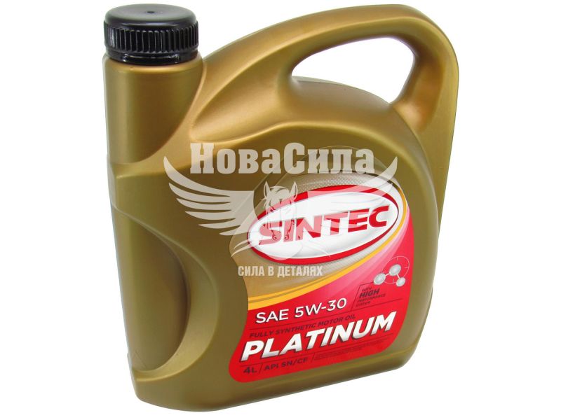 Моторна олива бензин, дизель 5W-30 (Sintec) Platinum 4л. (801939)
