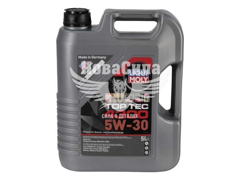 Моторна олива бензин, дизель 5W-30 (Liqui Moly) Tор Tес 4300 5л. (2324)