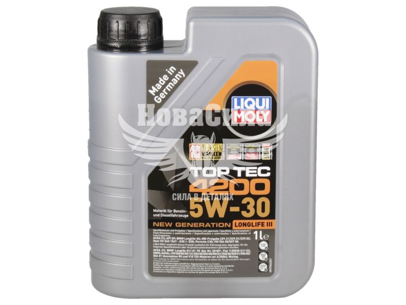 Моторна олива бензин, дизель 5W-30 (Liqui Moly) Tор Tес 4200 1л. (8972)