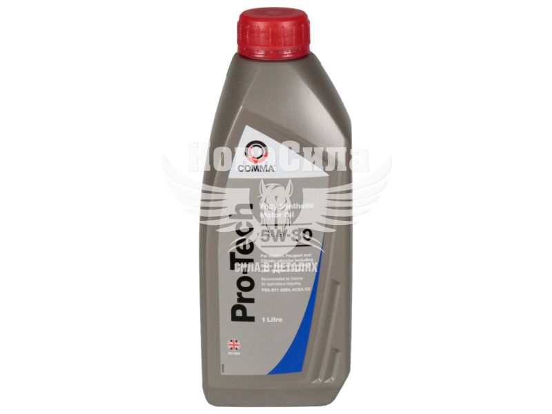 Моторна олива бензин, дизель 5W-30 (Comma) PRO-TECH 1л. (PTC1L)