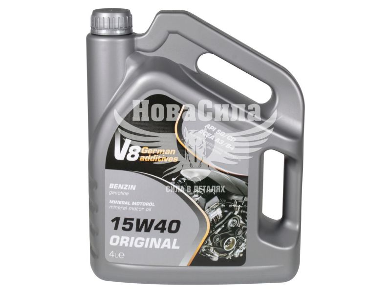 Моторна олива бензин 15W-40 (V8) Original Benzin 4л.