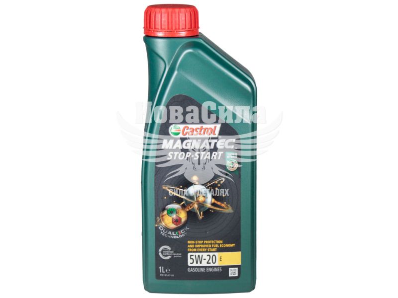 Моторна олива бензин, дизель 5W-20 (Castrol) Magnatec E 1л. (15CC52)
