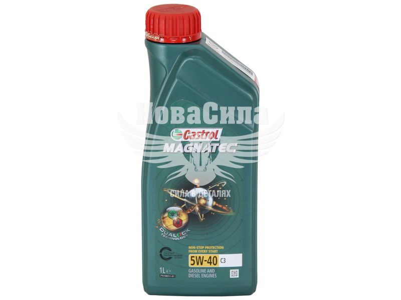 Моторна олива бензин, дизель 5W-40 (Castrol) Magnatec C3 1л. (15C9C7)