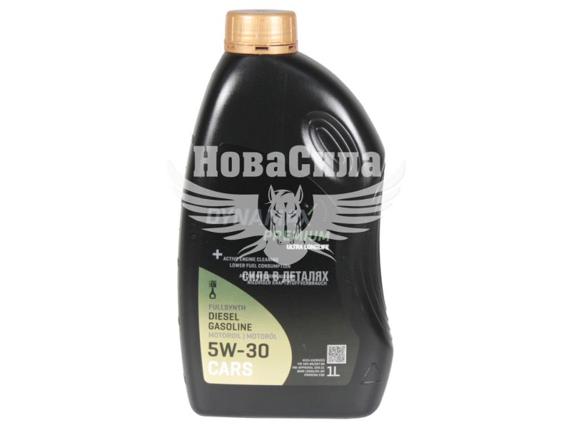 Моторна олива бензин, дизель 5W-30 (Dynamax) Ultra LongLife 1л. (501596)
