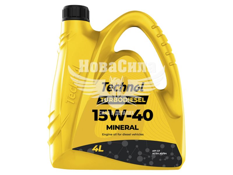 Моторна олива дизель 15W-40 (Technol) Turbodiesel 4л. (TL91004)