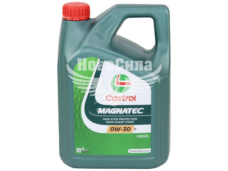 Моторна олива бензин, дизель 0W-30 (Castrol) Magnatec D 4л. (15F67B)