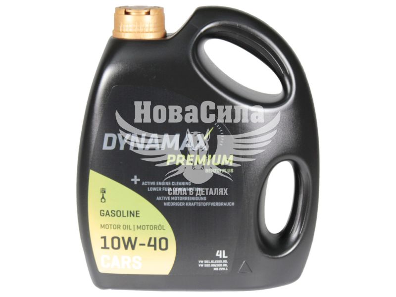Моторна олива бензин 10W-40 (Dynamax) Benzin Plus 4л. (500032)