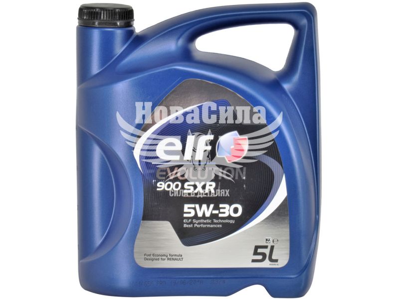 Моторна олива бензин, дизель 5W-30 (ELF) Evolution 900 SXR 5л. (217558)