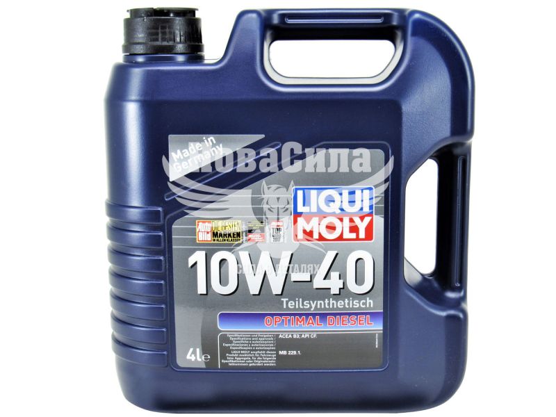 Моторна олива дизель 10W-40 (Liqui Moly) Optimal Diesel 4л. (3934)