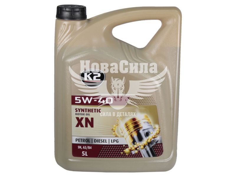 Моторна олива бензин, дизель 5W-40 (K2) XN SN/CF 5л. (O1135E)