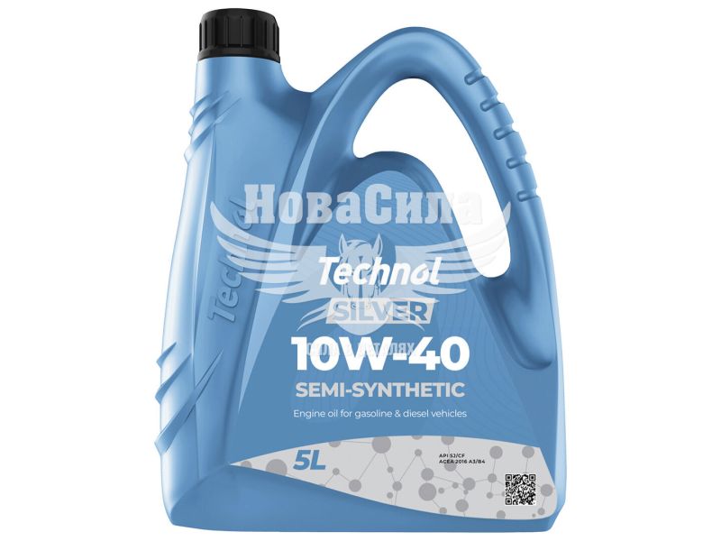 Моторна олива бензин, дизель 10W-40 (Technol) Silver 5л. (TL91080)