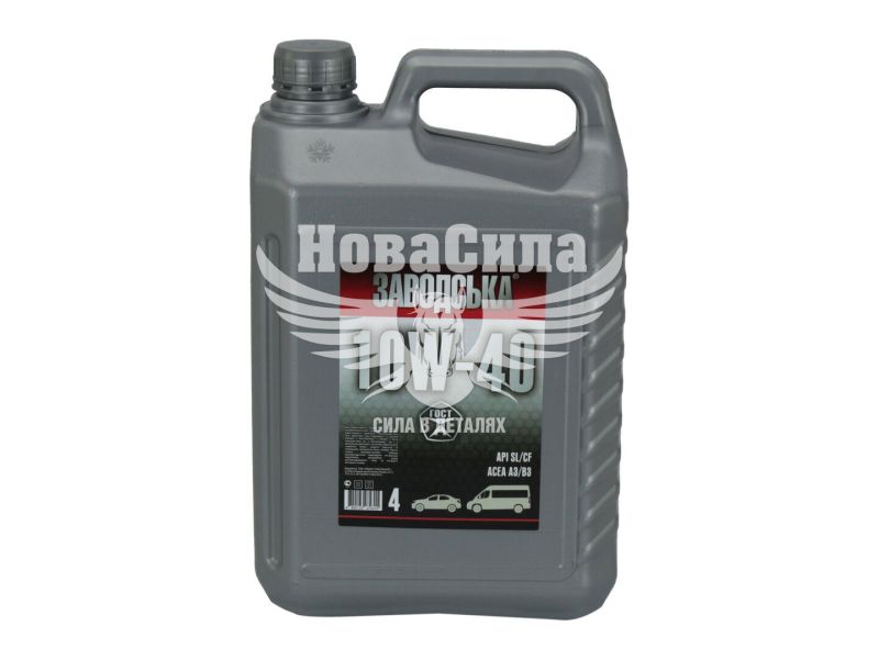 Моторна олива бензин, дизель 10W-40 (Заводська) 4л.