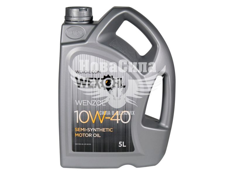 Моторна олива бензин, дизель 10W-40 (Wexoil) Wenzol SF/CD 5л.