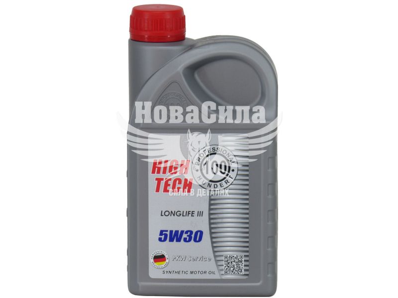 Моторна олива бензин, дизель 5W-30 (Hundert) High Tech Longlife III 1л. (LONGLIFE III)