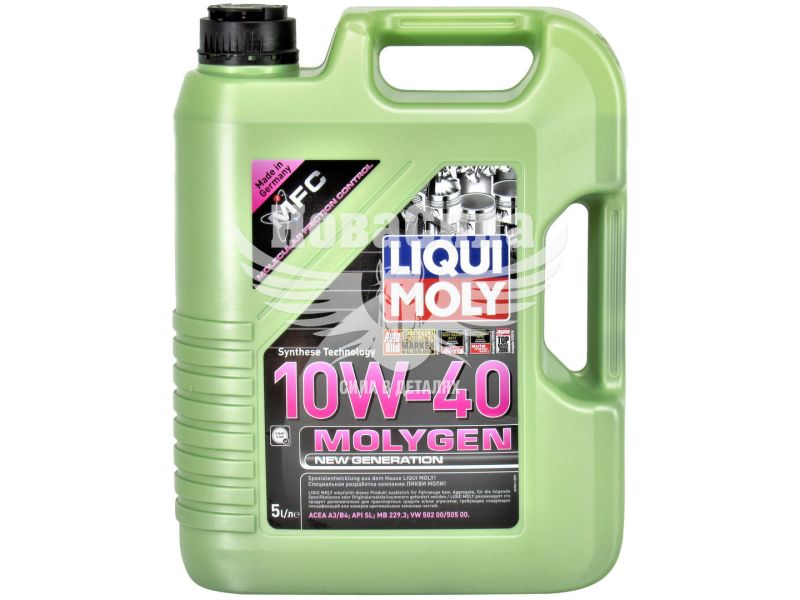 Моторна олива бензин, дизель 10W-40 (Liqui Moly) Molygen New Generation 5л. (9951)