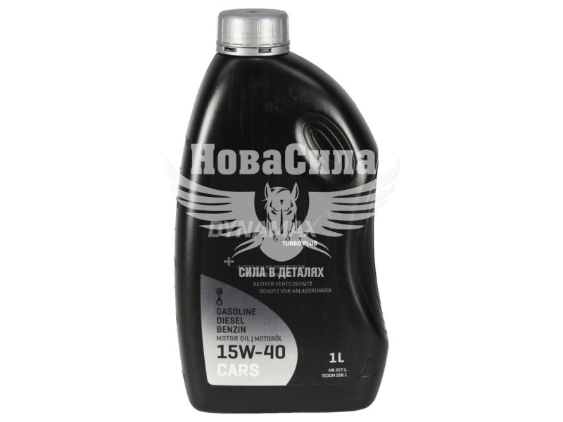 Моторна олива бензин, дизель 15W-40 (Dynamax) Turbo Plus 1л. (501613)