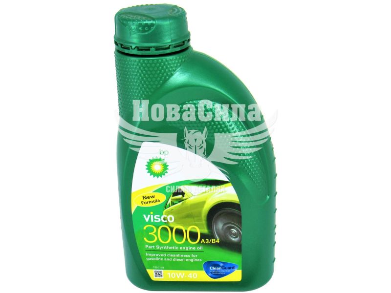 Моторна олива бензин, дизель 10W-40 (Visco) 3000 А3/B4 1л. (RS-V3A3B4-12x1L)