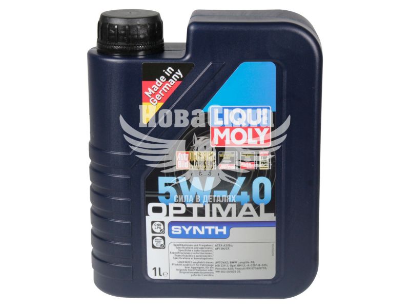 Моторна олива бензин, дизель 5W-40 (Liqui Moly) Optimal Synth 1л. (3925)