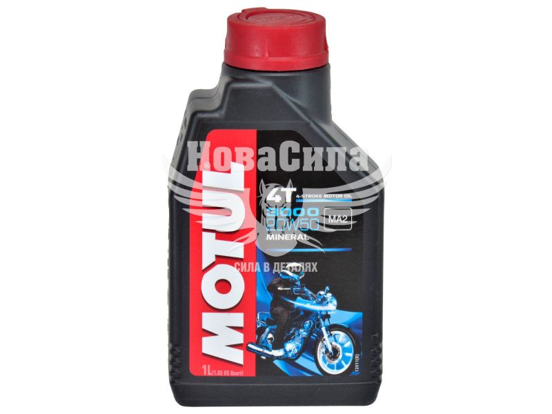 Моторна олива 4-Т 20W-50 (Motul) 3000 1л. (837011)
