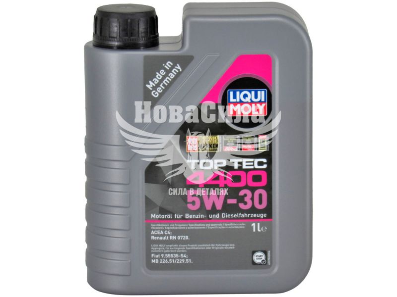 Моторна олива бензин, дизель 5W-30 (Liqui Moly) Tор Tес 4400 1л. (2319)