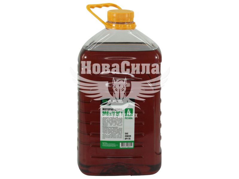 Моторна олива бензин 20W-30 (Bars) М-63/12Г1 Всесезонна 4л. (ПЕТ)