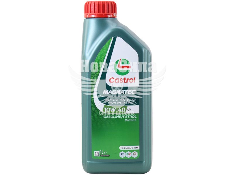 Моторна олива бензин, дизель 10W-40 (Castrol) Magnatec A/B 1л. (15F097)