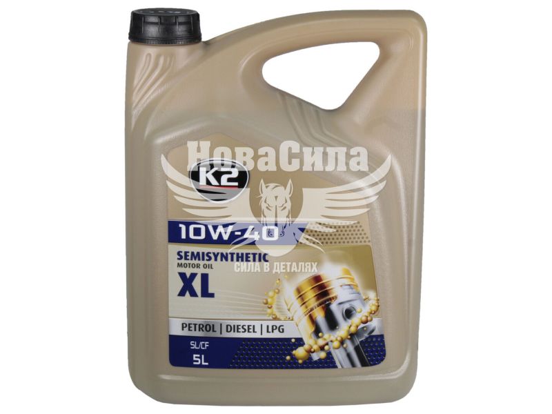 Моторна олива бензин, дизель 10W-40 (K2) XL SL/CF 5л. (O2045E)