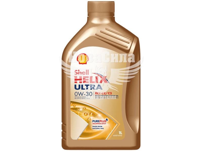 Моторна олива бензин, дизель 0W-30 (Shell) Helix Ultra ECT 2C/C3 1л. (ТОВ-У505002)