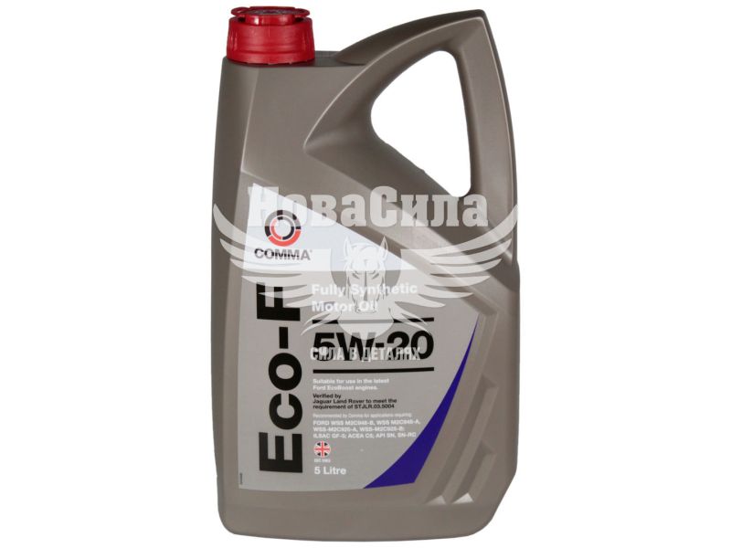 Моторна олива бензин, дизель 5W-20 (Comma) ECO-F 5л. (ECF5L)